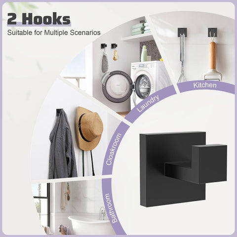 TNOMS installation hardware included for quick DIY setup in a bathroom
