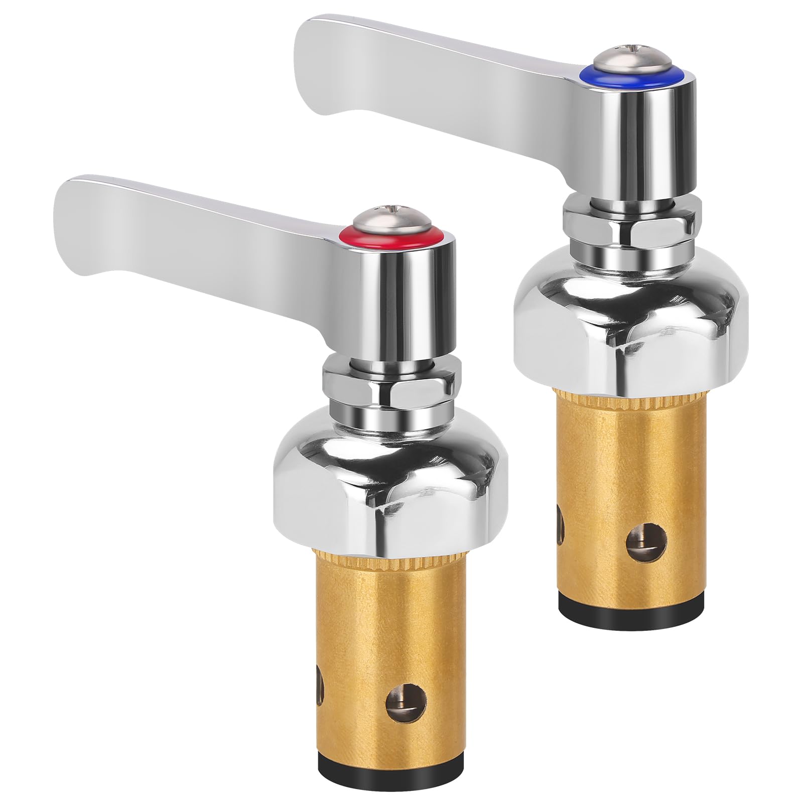 TNROTED hot side handle stem assembly offers durable control for commercial faucets