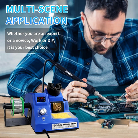 TOAUTO DS90 13-in-1 kit includes 5 tips and accessories for versatility.