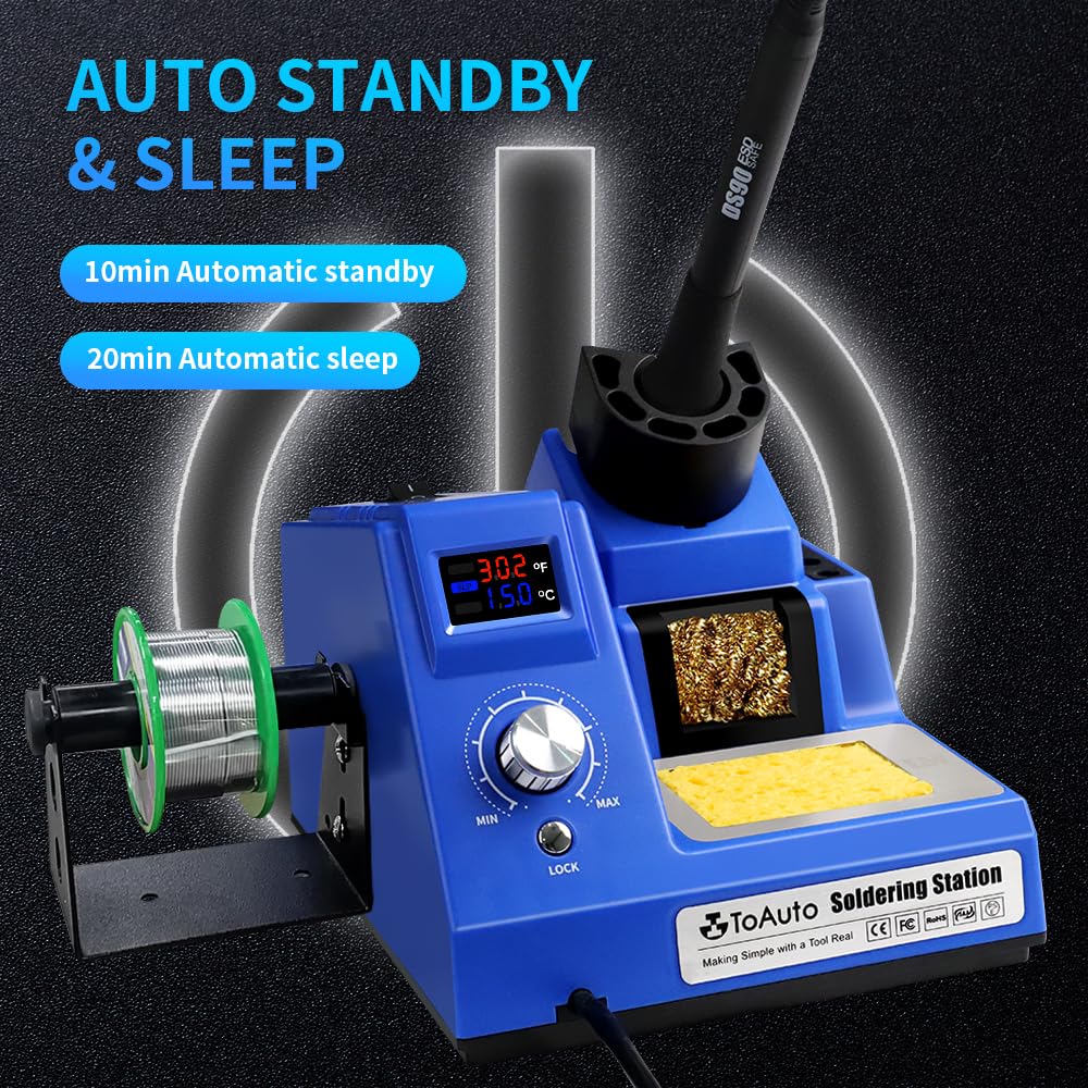 TOAUTO DS90 anti-static sheet reduces static buildup during use.