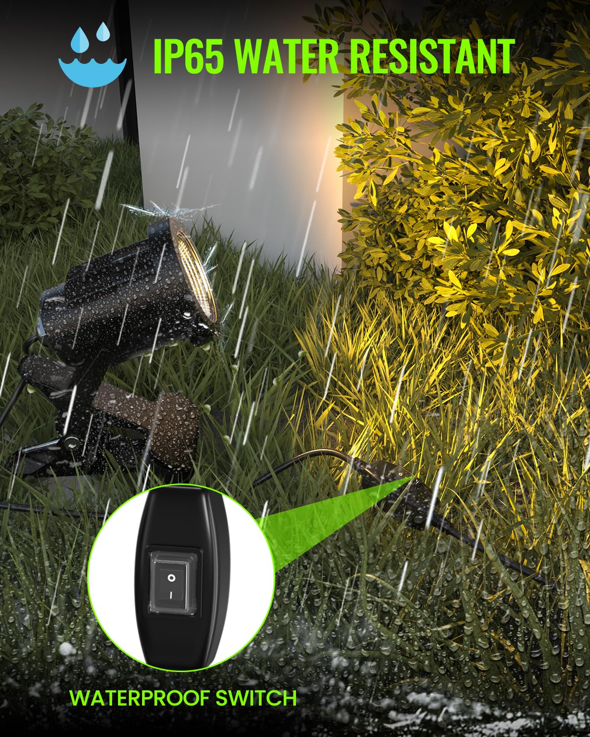 TobeBright 7W LED COB spotlight offers bright, efficient illumination.