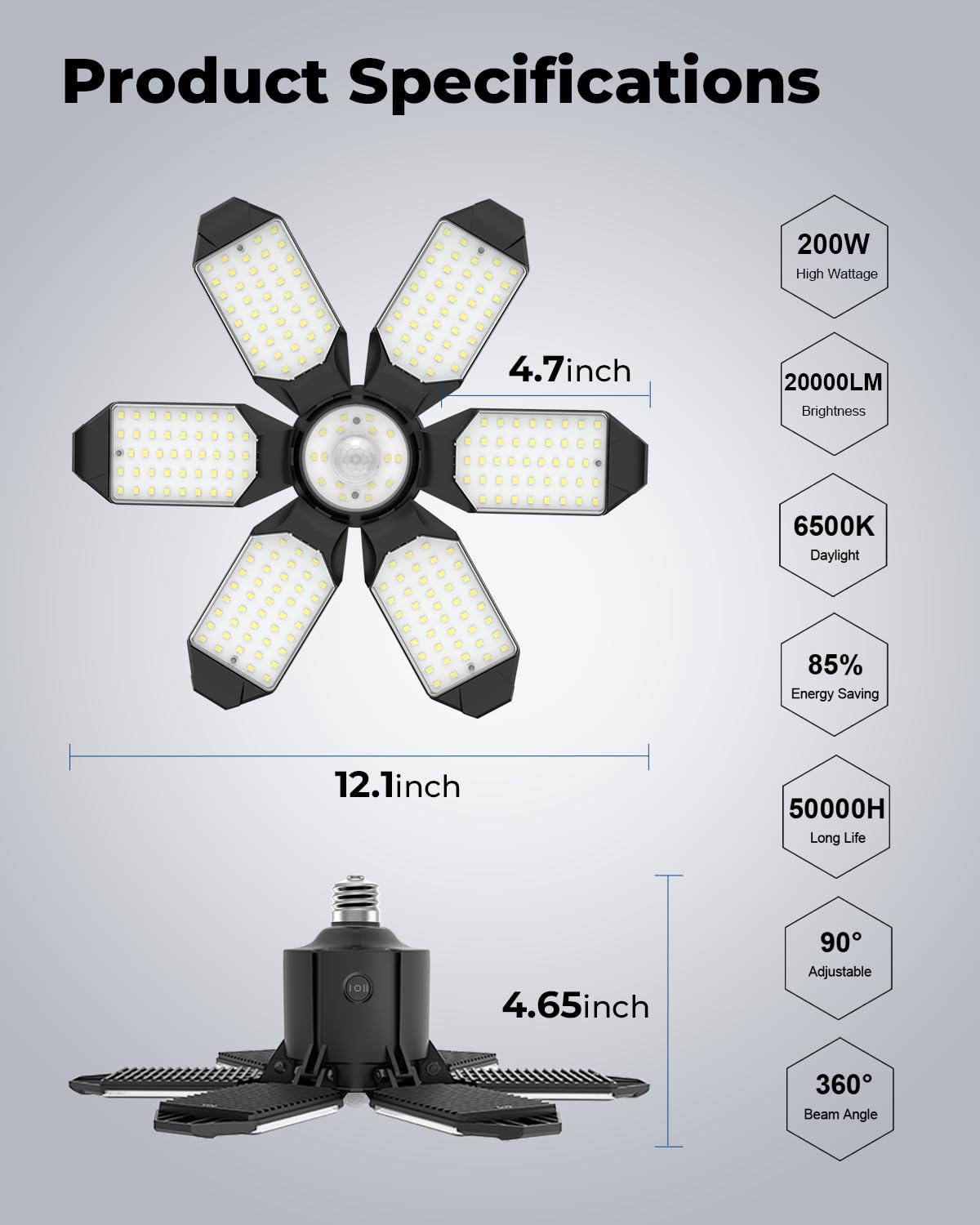 toberich daylight glow enhances visibility in basement storage and workspace