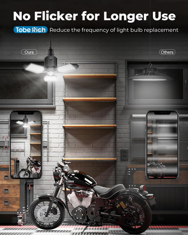toberich durable long-life design withstands harsh garage environments.