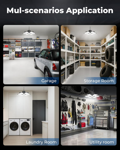toberich motion sensor garage light easy installation with hanging chain