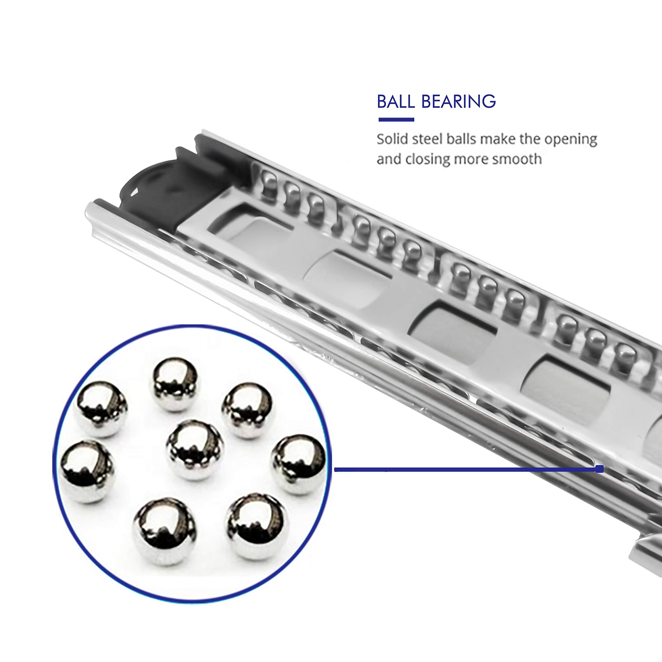 Tobinice ball-bearing drawer slides provide smooth, quiet operation for daily use.