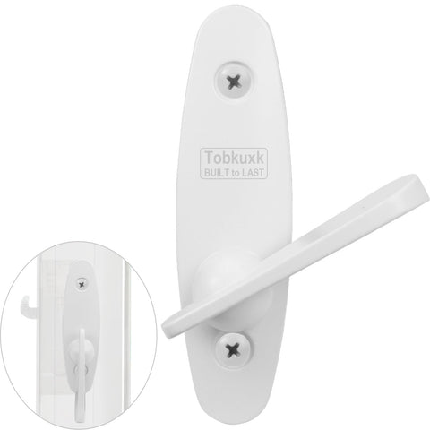 Tobkuxk Tribeca thumb latch closeup showing durable zinc alloy and finish