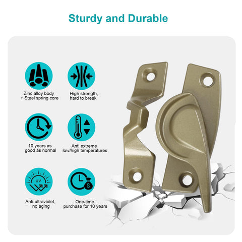 Tobkuxk zinc alloy construction highlighting long-lasting durability.