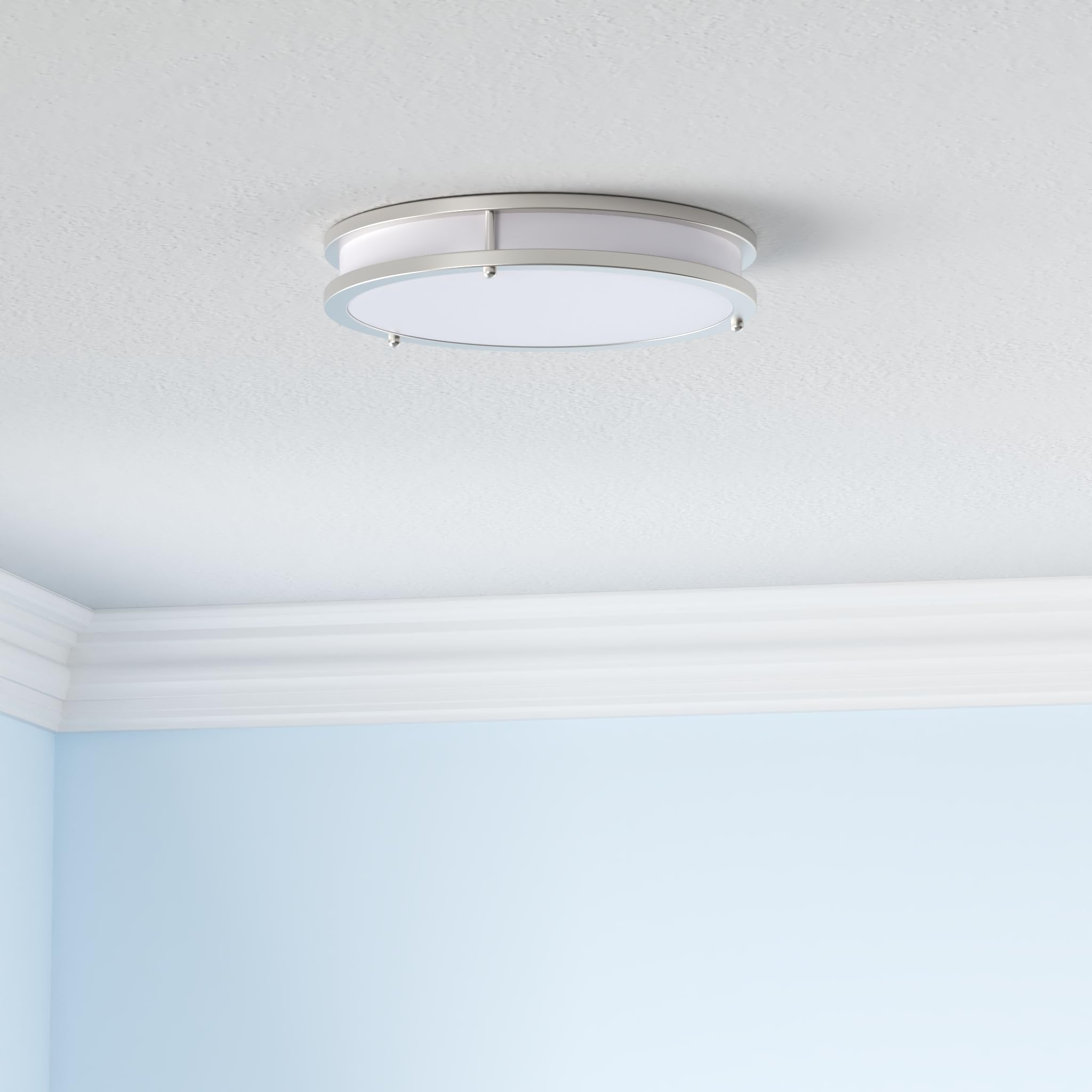 Close-up of TOBUSA 13-inch ceiling light diffuser for even light