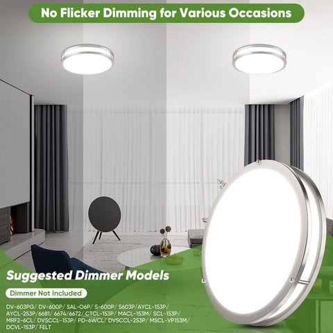 TOBUSA 5CCT color temperature switch on ceiling light