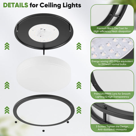 TOBUSA 5CCT color temperature switch for customizable ambience.