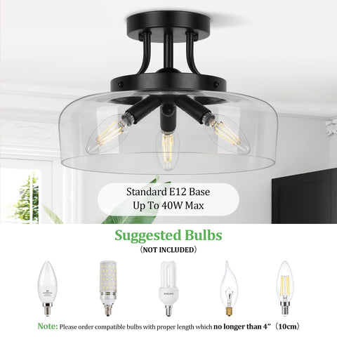 TOBUSA black metal finish provides durable, anti-rust appeal for modern interiors.