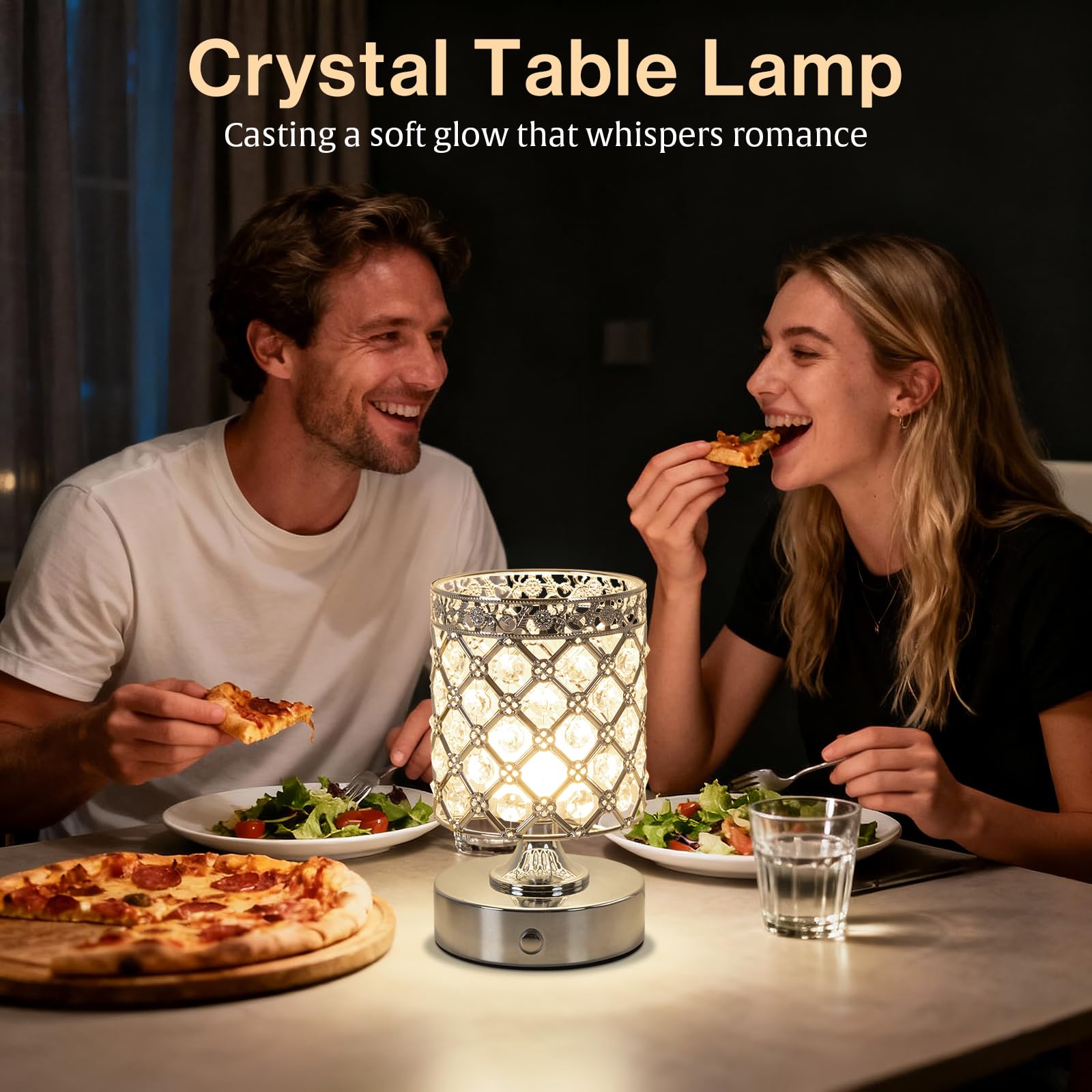 TOBUSA crystal lamp packaged as a thoughtful gift.
