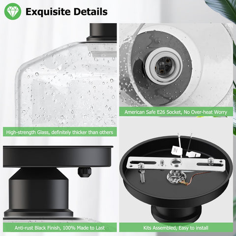TOBUSA dimmable bulb compatibility for adjustable brightness