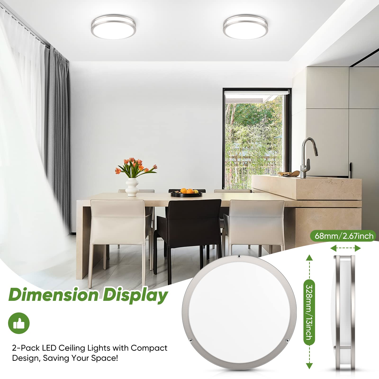 TOBUSA easy-installation kit for quick ceiling mounting