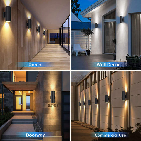 TOBUSA porch light creates warm ambience along pathways