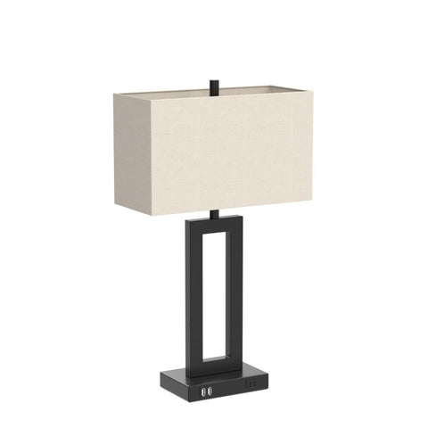 TOBUSA Set2 AC outlet adds convenient power at night.