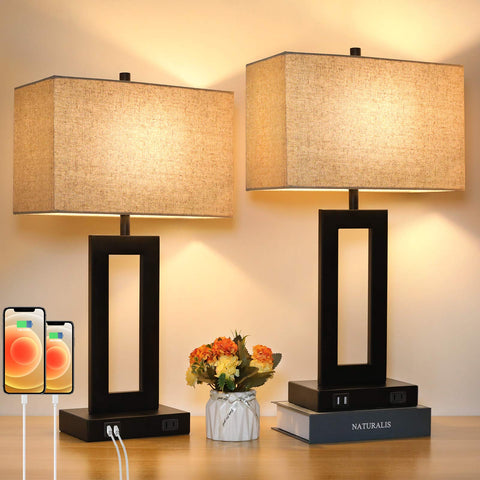 TOBUSA Set2 touch-control lamp base for stable bedside lighting.