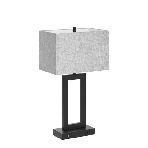 TOBUSA lamps with built-in AC outlet for convenient plug-ins.
