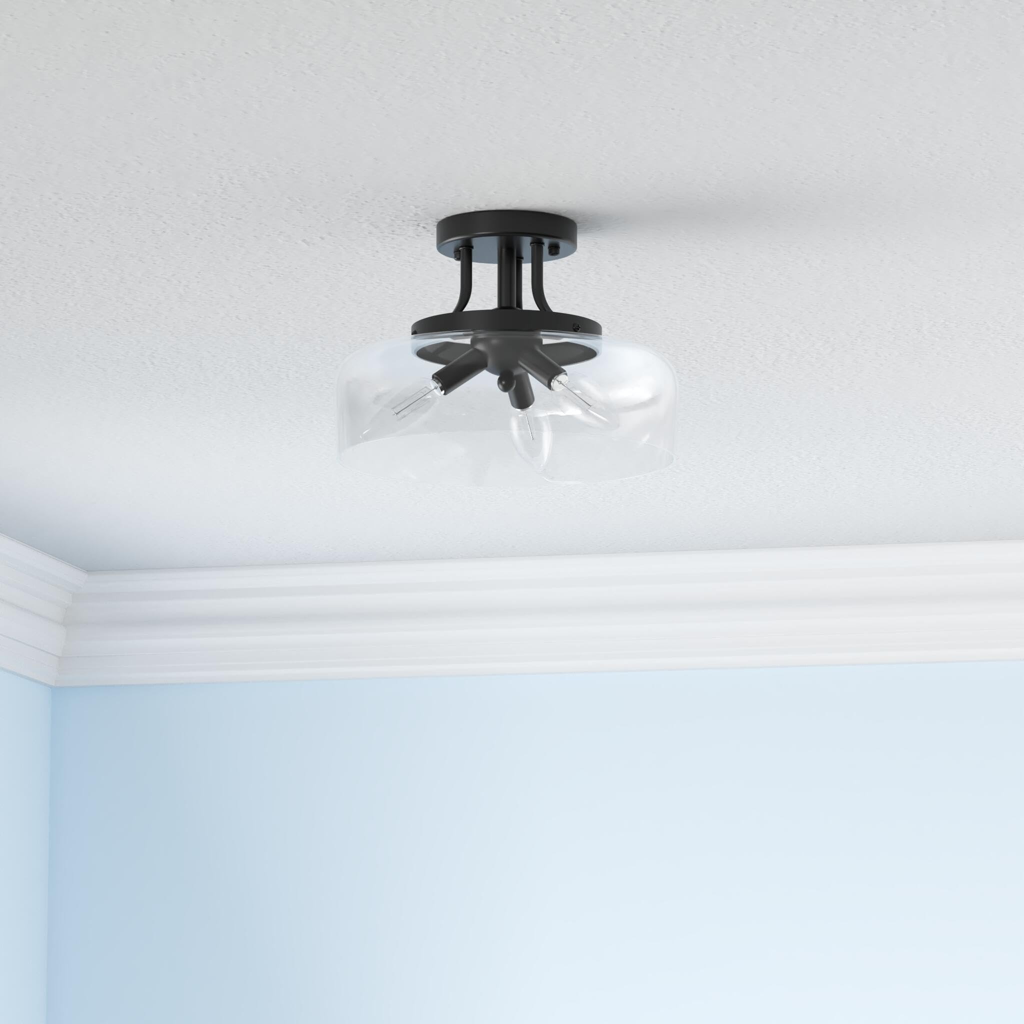 TOBUSA triangle 3-light socket showcases unique design for versatile lighting.