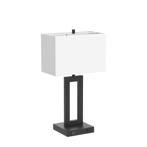 TOBUSA two-pack lamps included LED bulbs provide bright, energy-efficient illumination