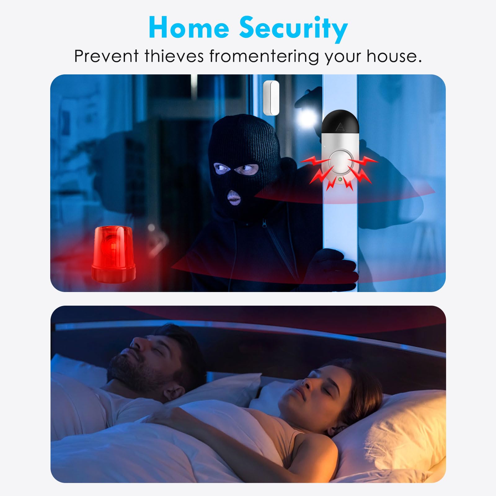Toeeson two-settings design enables alarm or chime