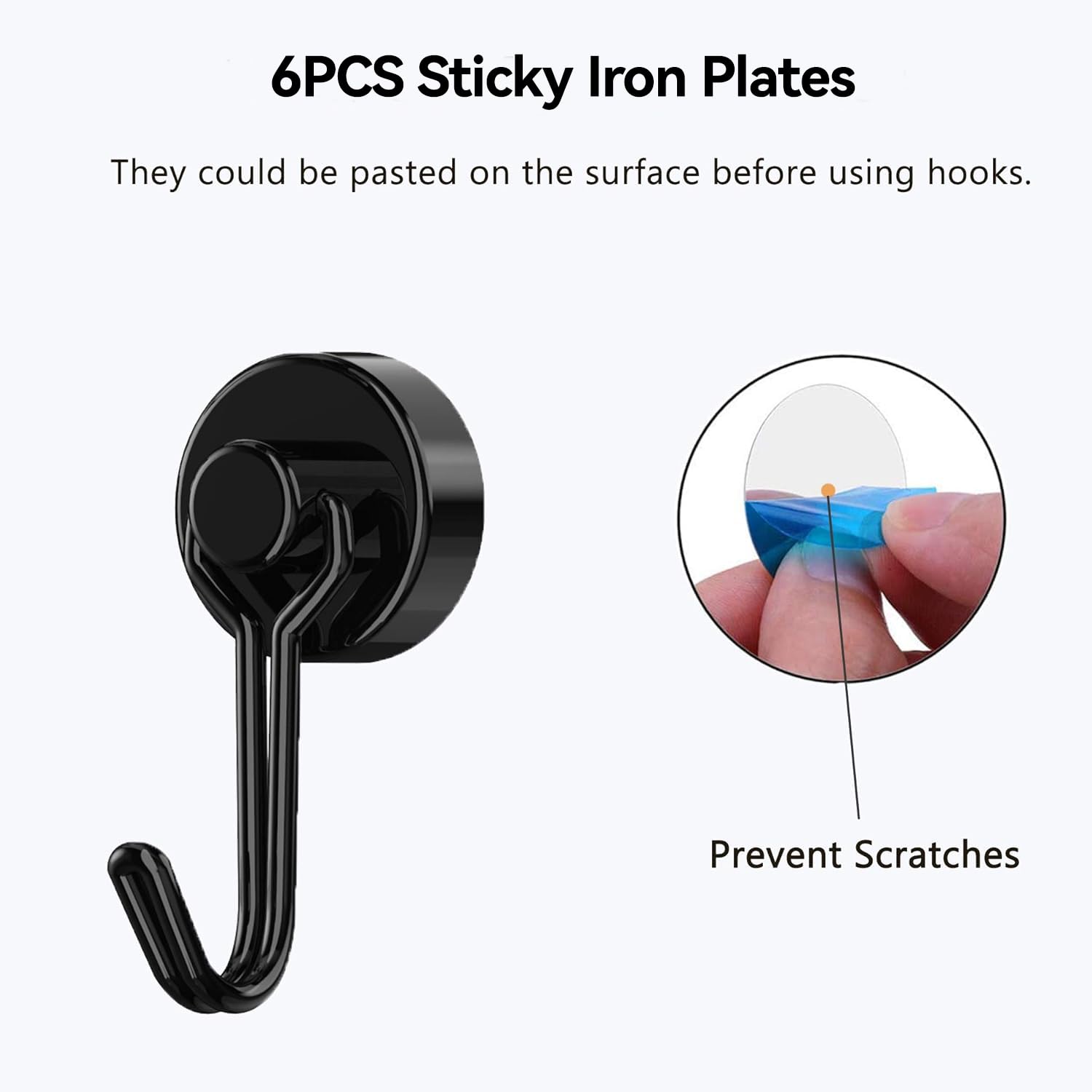 Tohoer easy-install hook for camping and travel