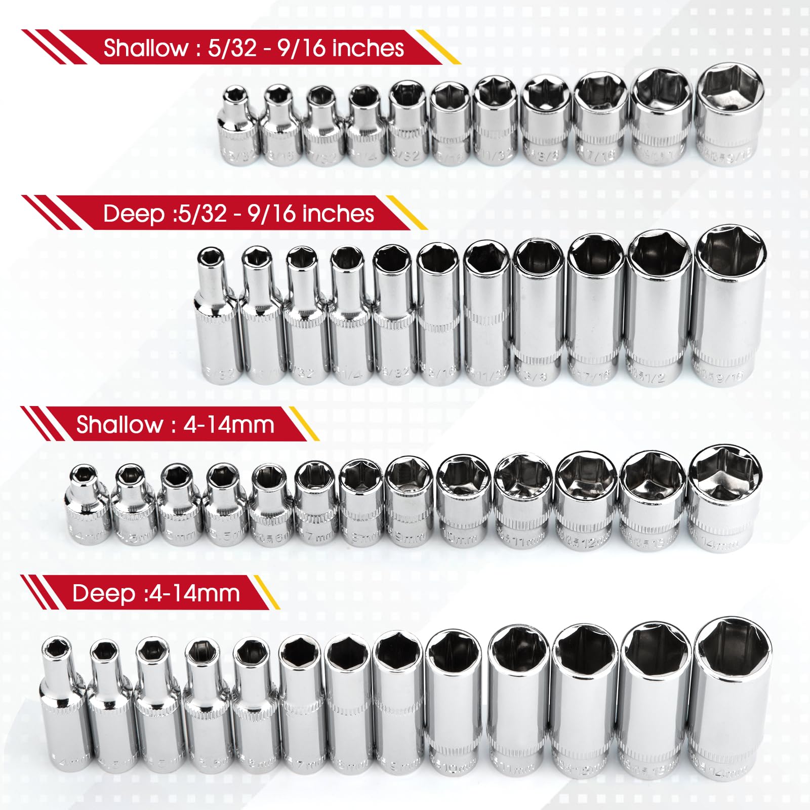 TOHOME ratchet handle for smooth fastener tightening.