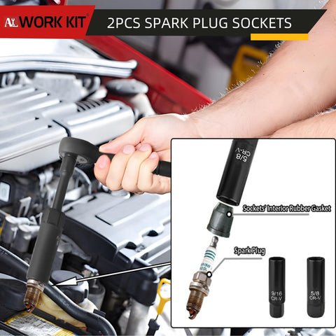 TOHOME 72-tooth ratchet with T-bar handle reduces effort.