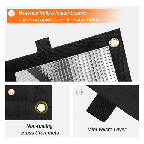 TOHONFOO valve cover with Velcro closure for easy enclosure and secure fit