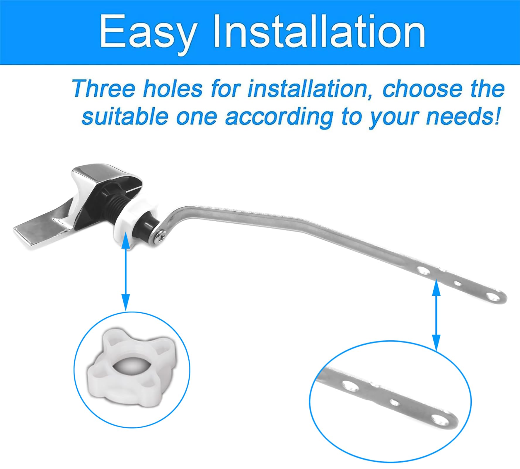 Left-side mount compatibility with Kohler and Toto tanks for flexible installation.