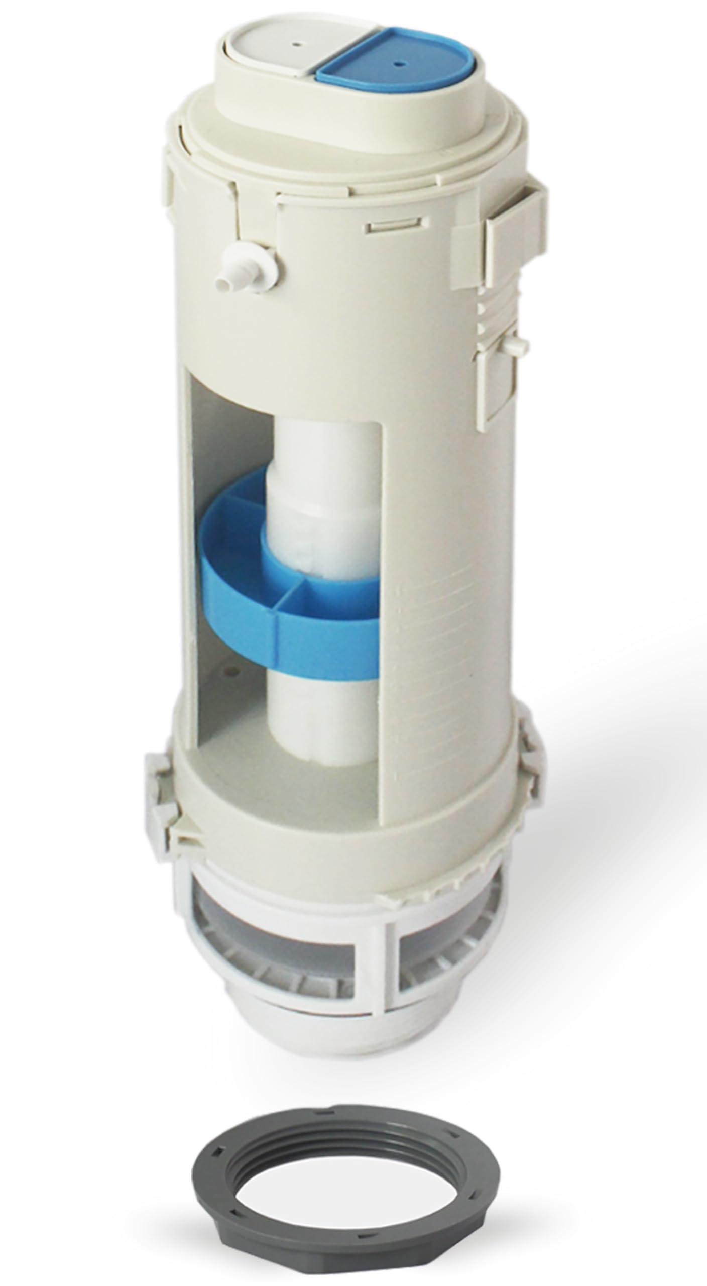 TOILTOBLE THU224 dual-flush system height reaches 12 3/8 inches