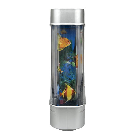 Tokenkuko artificial tropical fish light adds peaceful decor without water maintenance.