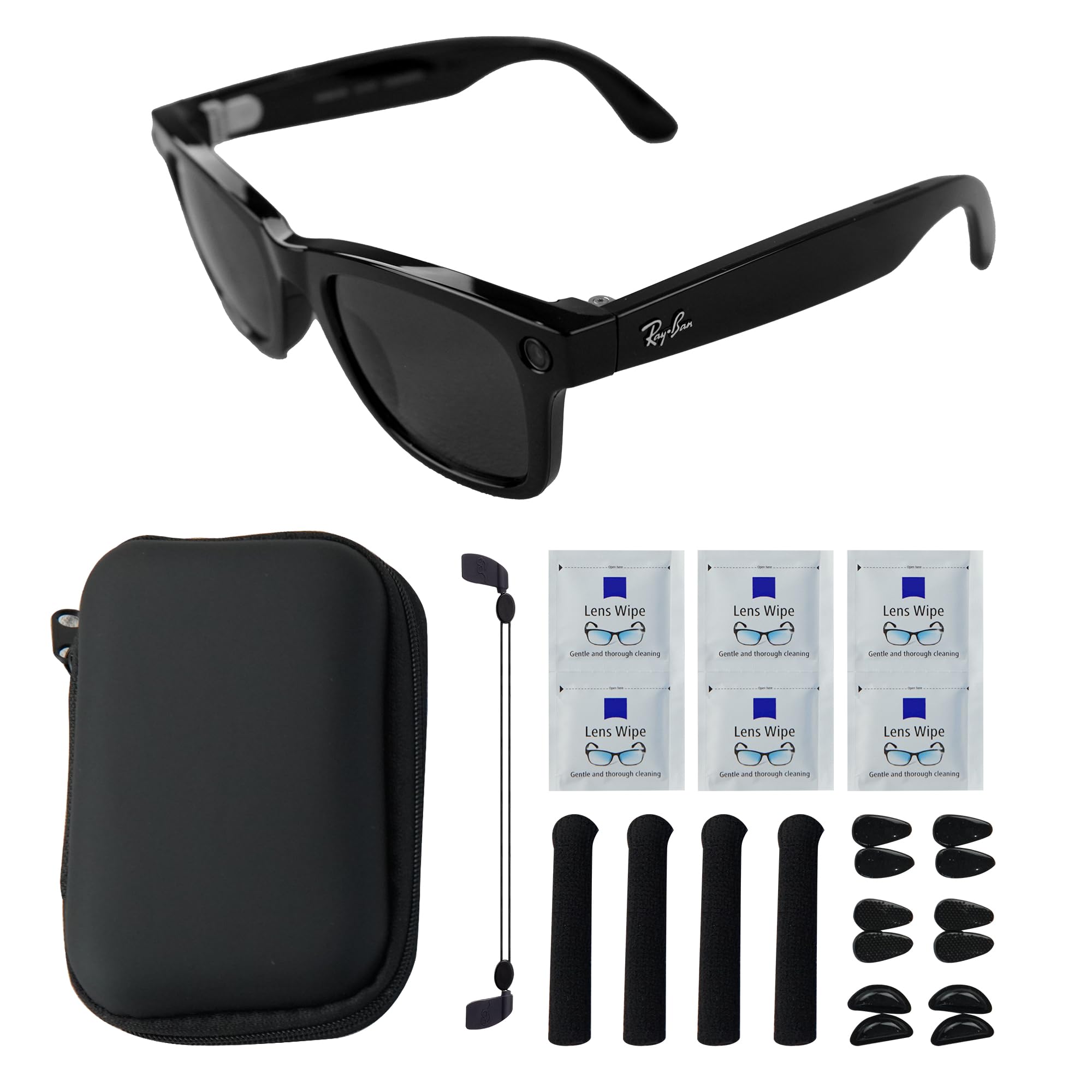 ToKismet storage case for Ray-Ban Meta glasses keeps accessories organized on the go.
