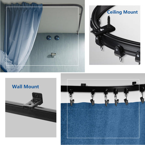 TOKPLNU serrated clips securely grip drapes to prevent slips.