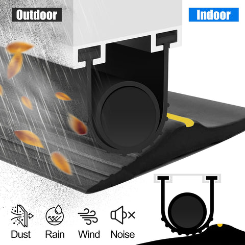 ToLanbbt black weatherproof seal offers durable all-season protection.
