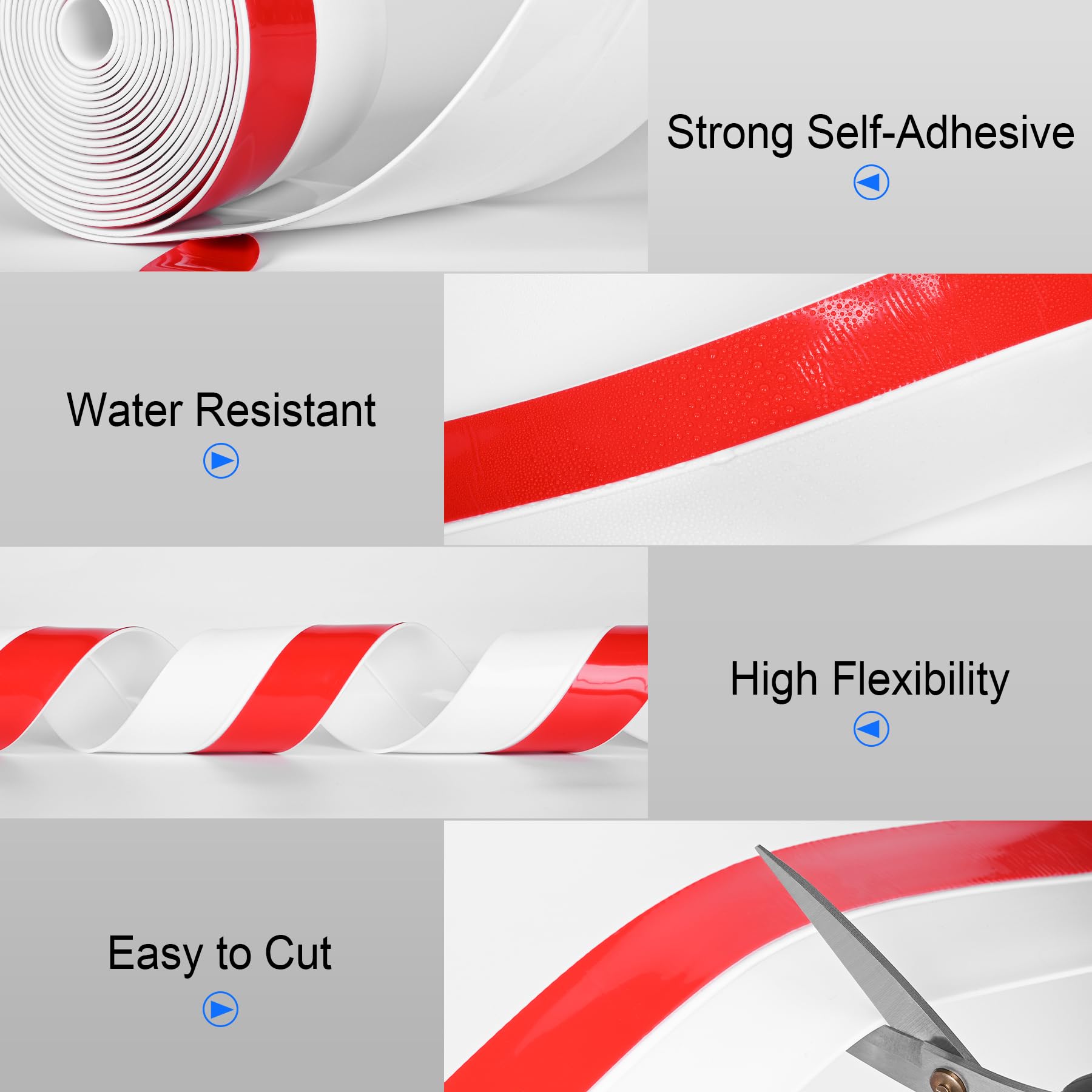 ToLanbbt bottom-and-side gap seal fits frameless doors and windows.
