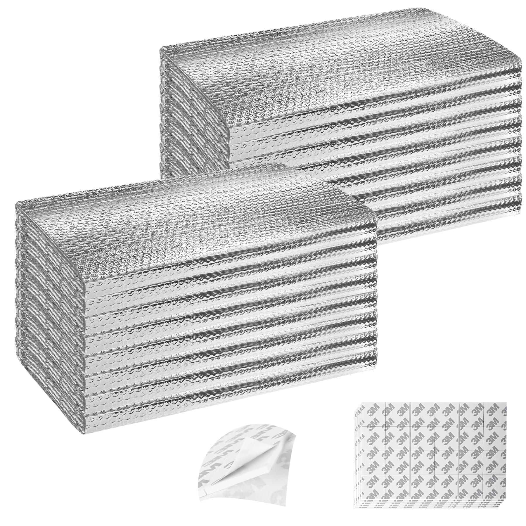 ToLanbbt garage door insulation kit panels installed to boost thermal comfort.
