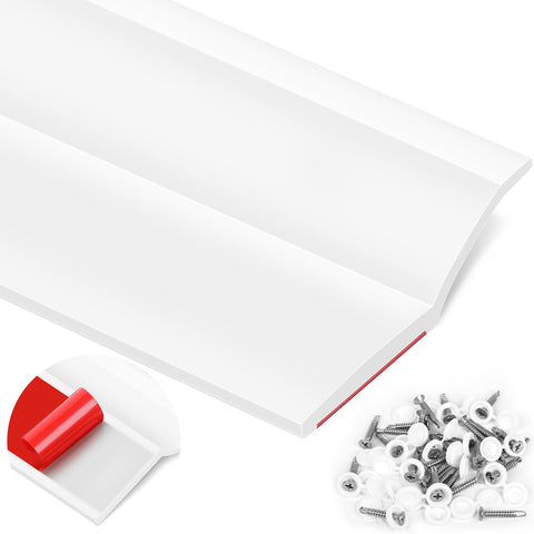 ToLanbbt top seal on garage door blocks drafts for a drier space.
