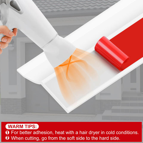 ToLanbbt adhesive-back seal enables fast, tool-free installation on metal or wood frames.