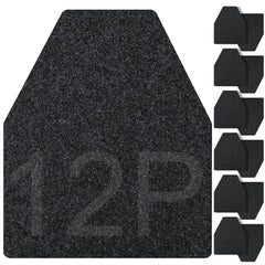 ToLanbbt urinal mat non-slip hexagon design for stable restrooms.
