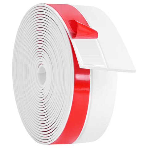 ToLanbbt weather stripping silicone door seal on a 2in-20ft strip reduces drafts.