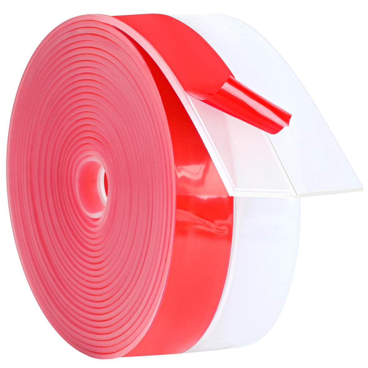 ToLanbbt clear silicone door seal, 3in x 20ft, enhances airtightness for doors and windows
