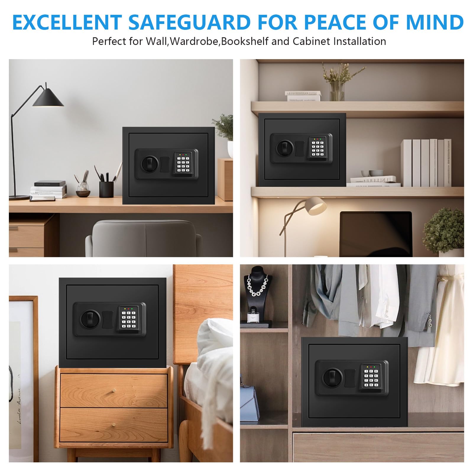 TOLEBLID compact 1.6 cu ft fits bedside drawers and wardrobes.