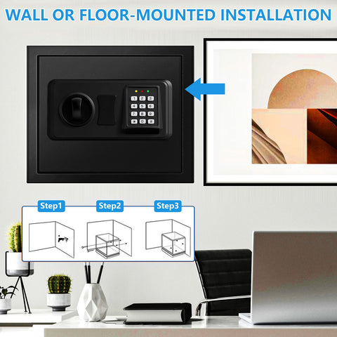 TOLEBLID interior light makes it easy to see documents and valuables.