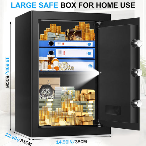 TOLEBLID fire proof exterior demonstrates durability for documents