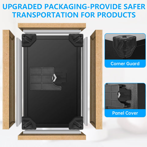 TOLEBLID laptop and documents storage inside the safe