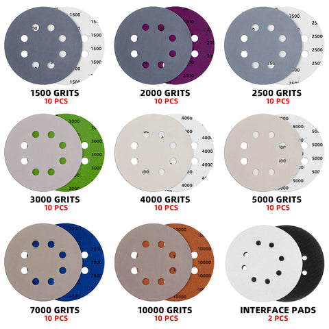 TolleSonne interface pads provide soft sponge support for edge-friendly sanding.
