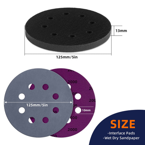 TolleSonne wet-dry sanding paper resists clogging for smooth finish.