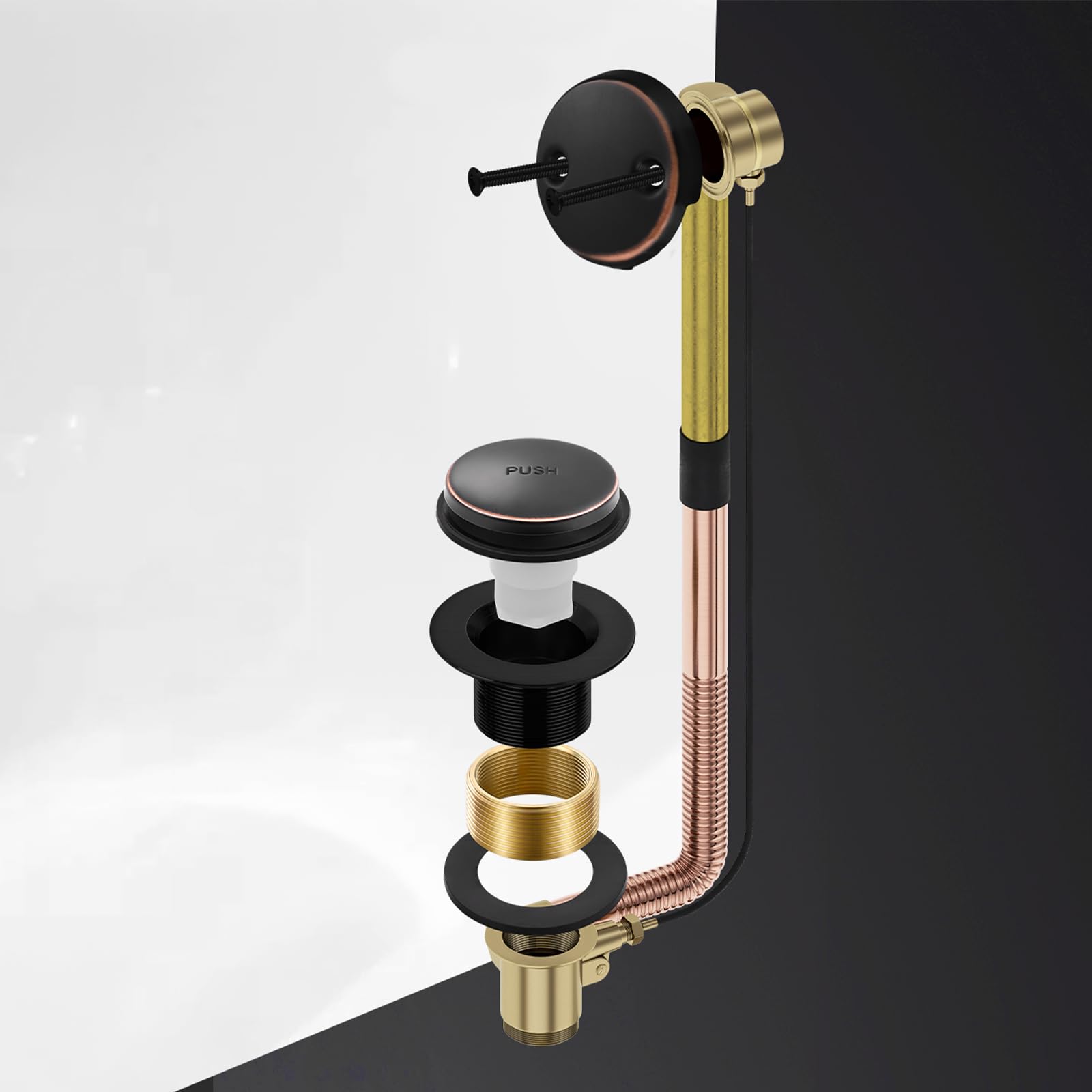 TLOZX solid brass and stainless steel parts resist corrosion for long service.