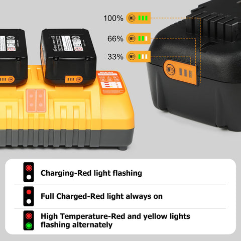 Tomapex 5000mAh high-capacity battery pack designed for extended use.